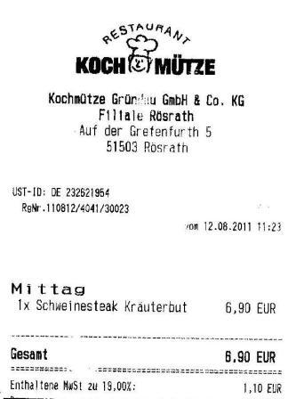 ishr Hffner Kochmtze Restaurant